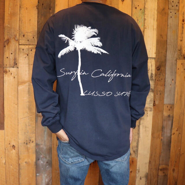 STANDARD CALIFORNIA(スタンダードカリフォルニア)のInstagramで人気 LUSSO SURF パームツリーロンT Sサイズ☆ メンズのトップス(Tシャツ/カットソー(七分/長袖))の商品写真