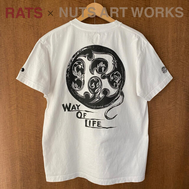 RATS × Nuts art works WAY OF LIFE 初期Tシャツ