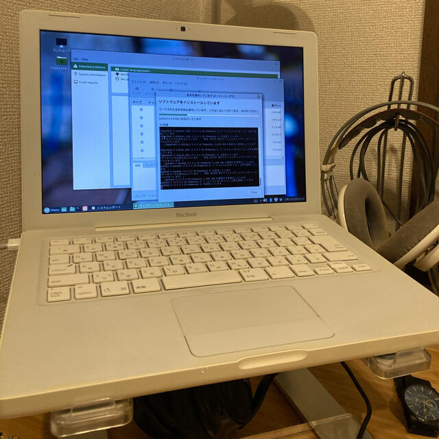 MacBook 白 ノートPC