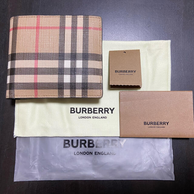 BURBERRY(バーバリー)のBURBERRY 二つ折り財布 メンズのファッション小物(折り財布)の商品写真