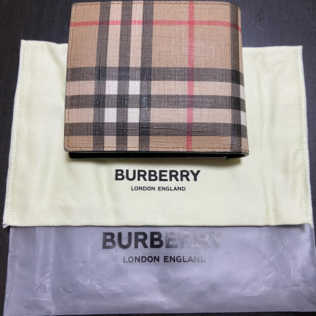 BURBERRY(バーバリー)のBURBERRY 二つ折り財布 メンズのファッション小物(折り財布)の商品写真