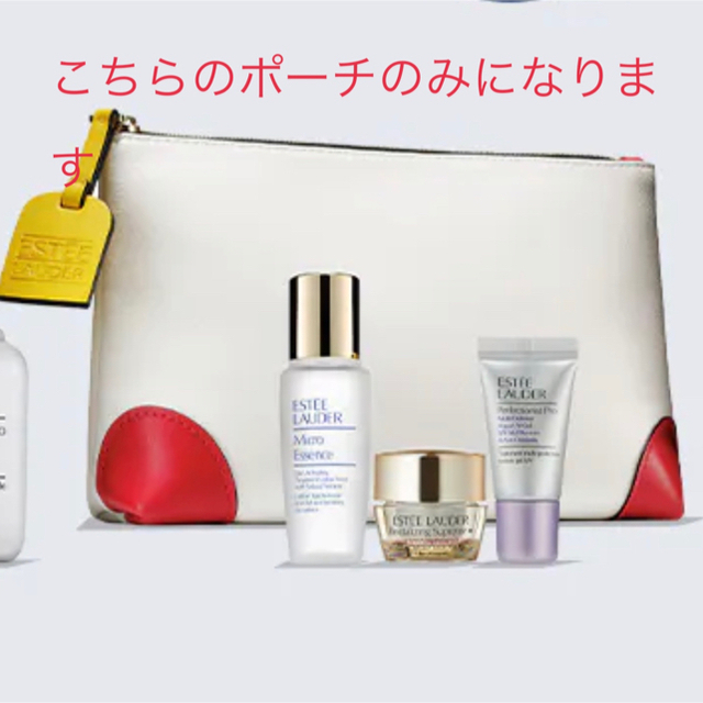 Estee Lauder(エスティローダー)のエスティ ローダー　ESTEE  LAUDERオリジナルポーチ＆ファンデーション レディースのファッション小物(ポーチ)の商品写真