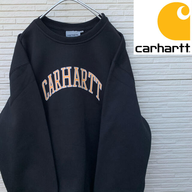 carhartt(カーハート)のCarhartt 新品タグ付き トレーナー ビックロゴ XL メンズのトップス(スウェット)の商品写真