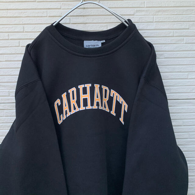 carhartt(カーハート)のCarhartt 新品タグ付き トレーナー ビックロゴ XL メンズのトップス(スウェット)の商品写真