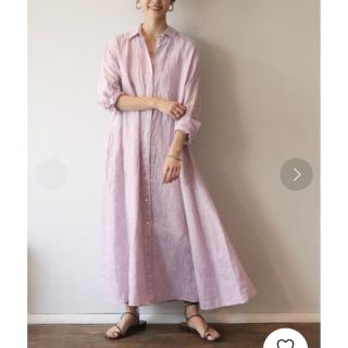 プラージュ(Plage)の2020SS 大人気　Linen Flared ワンピース2(ロングワンピース/マキシワンピース)