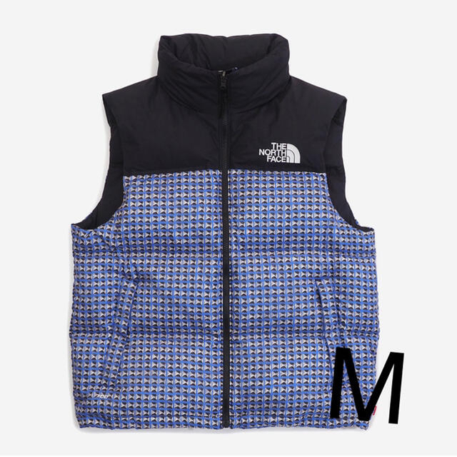 supreme☆The North Face☆Nuptse Vest☆M☆青のサムネイル