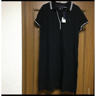 トミーヒルフィガー(TOMMY HILFIGER)の☆新品　トミーヒルフィガー　ポロワンピース☆(ひざ丈ワンピース)