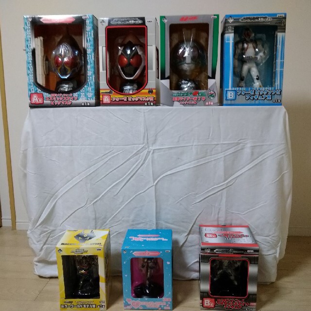 BANPRESTO(バンプレスト)の一番くじ　仮面ライダー　フォーゼ　フィギュア　大量　まとめ売り　お買い得品 エンタメ/ホビーのフィギュア(特撮)の商品写真