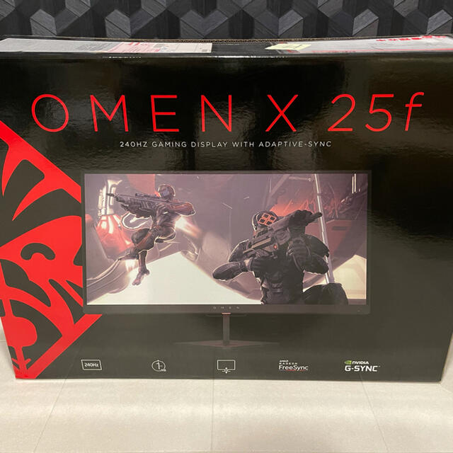 HP Omen X 25f 240hz 1ms ゲーミングモニター 当季大流行 lecoupe-chou.fr