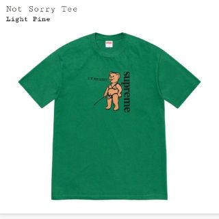 Supreme Not Sorry Tee  M 黒