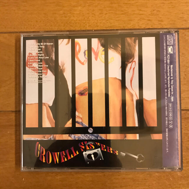 CROWELL SISTERS  CD エンタメ/ホビーのCD(ポップス/ロック(洋楽))の商品写真