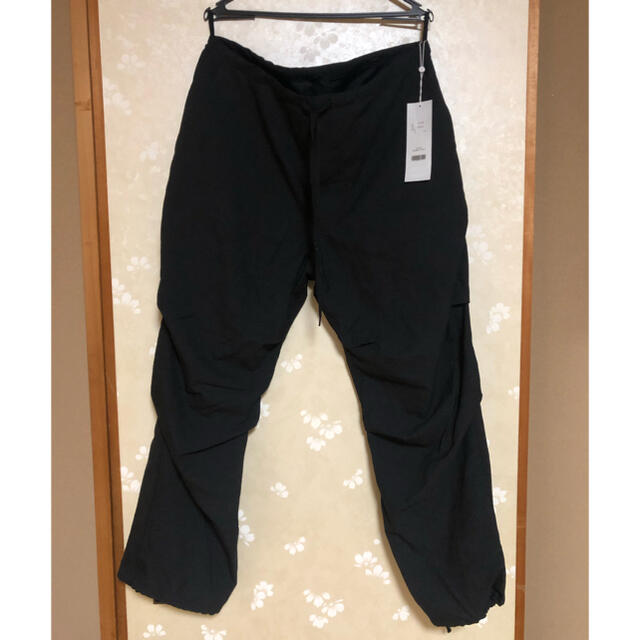 COMOLI 21ss ウールニータックパンツ チャコール 1 新品