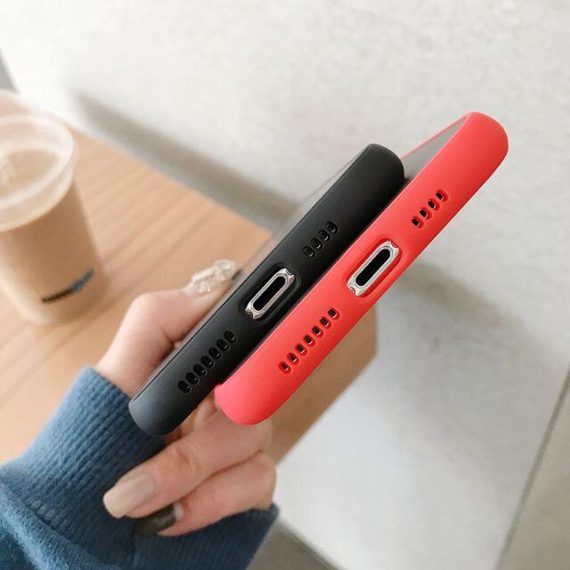 ♦新品送料込み♦ iPhone12 シンプル 韓国 カバー ケース ブラック スマホ/家電/カメラのスマホアクセサリー(iPhoneケース)の商品写真