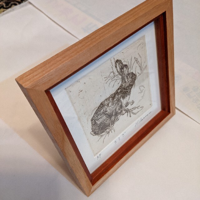 銅版画「うさぎ」の通販 by aqua's shop|ラクマ 銅版画「うさぎ」の通販 by aqua's shop|ラクマ