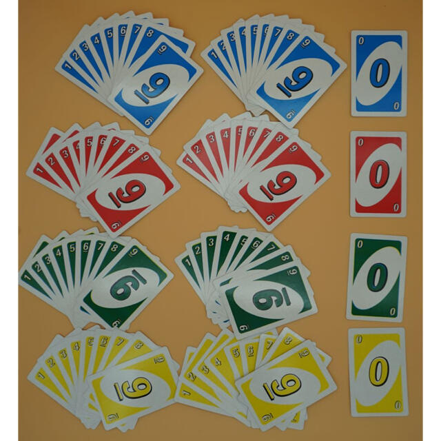 UNO ウノ カードゲーム エンタメ/ホビーのテーブルゲーム/ホビー(トランプ/UNO)の商品写真