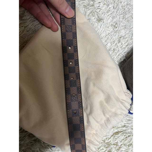 LOUIS VUITTON(ルイヴィトン)のルイヴィトン　ダミエ　ベルト メンズのファッション小物(ベルト)の商品写真