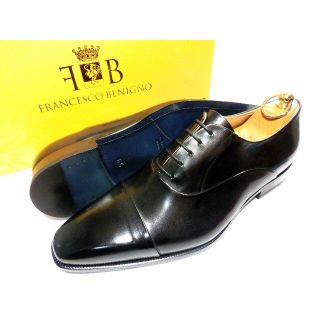 サントーニ(Santoni)の【新品】フランチェスコベニーニョ 革靴 61/2 25.5(ドレス/ビジネス)