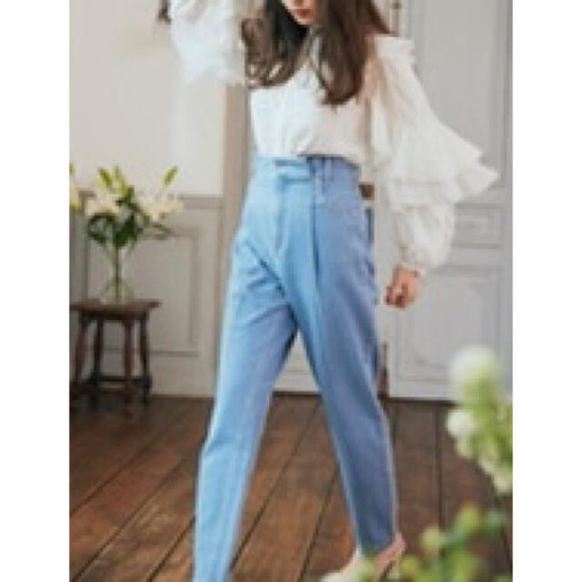 SNIDEL(スナイデル)のHer lip to Hight Waisted Straight Jeans レディースのパンツ(デニム/ジーンズ)の商品写真