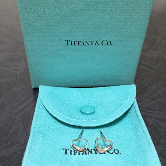 Tiffany & Co.(ティファニー)のティファニー オープンハート ピアス レディースのアクセサリー(ピアス)の商品写真