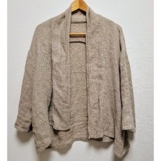 ネストローブ(nest Robe)のnest Robe　ネストローブ　リネン　カーディガン　羽織(カーディガン)