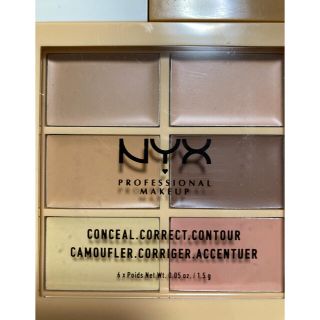 エヌワイエックス(NYX)の■新品・未使用■ NYX コンシーラパレット　02 ミディアム(コンシーラー)