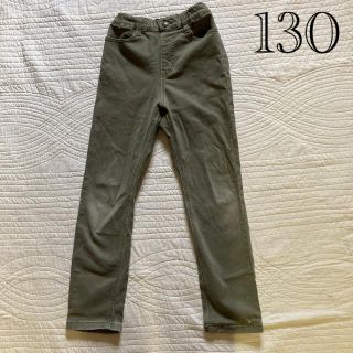 ジーユー(GU)のGU 130 カーキパンツ(パンツ/スパッツ)