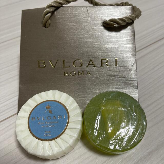 BVLGARI(ブルガリ)のブルガリ 石鹸セット コスメ/美容のボディケア(ボディソープ/石鹸)の商品写真