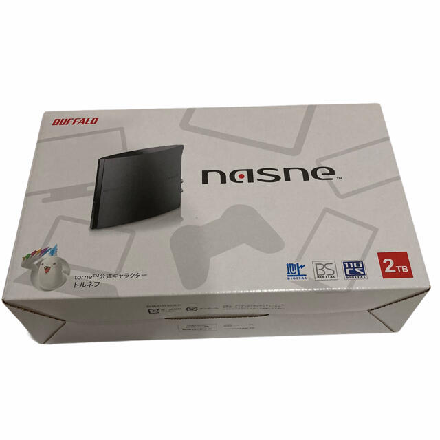 【新品未使用】バッファロー 新型 ナスネ nasne 2TB NS-N100