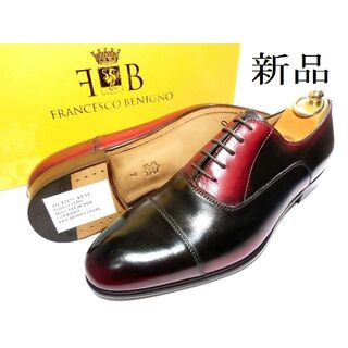 サントーニ(Santoni)の【新品】フランチェスコベニーニョ 革靴 7 26cm(ドレス/ビジネス)