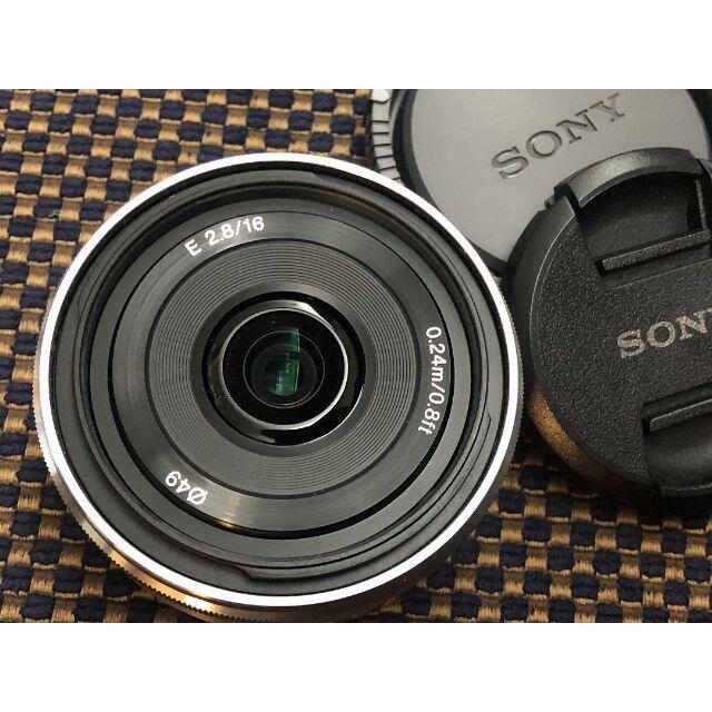 987MR ほぼ未使用 SONY 16mm F2.8 ソニー 単焦点