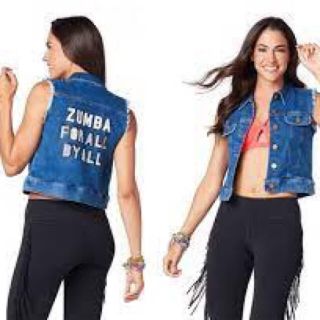 ズンバ(Zumba)のZumba For All Denim vest(Gジャン/デニムジャケット)