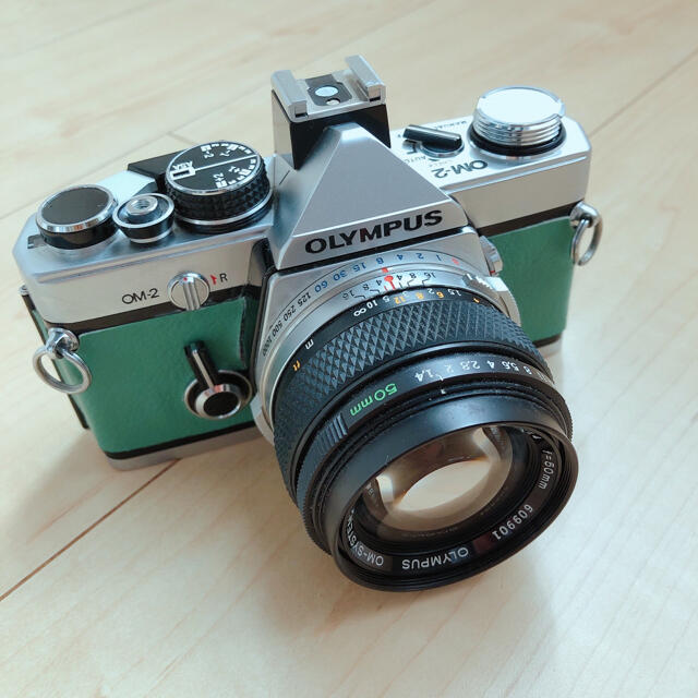 ジャンク品・インテリアに】オリンパス OM-2 + 50mm フィルムカメラ