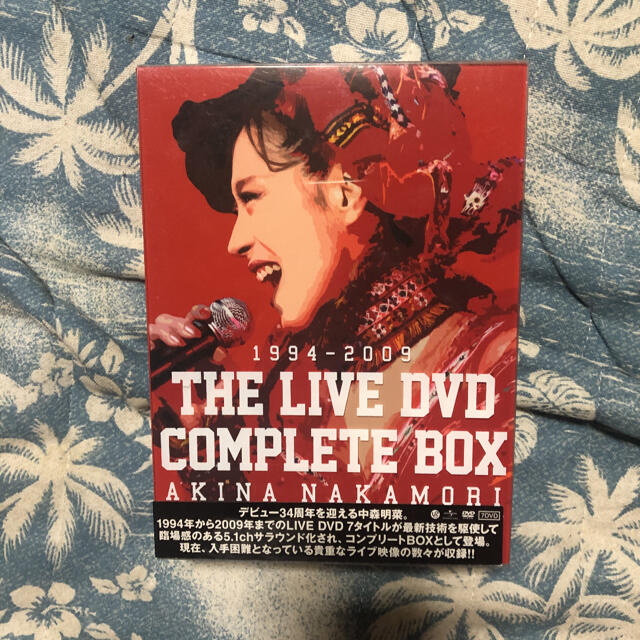 中森明菜　THE　LIVE　DVD　COMPLETE　BOX DVD