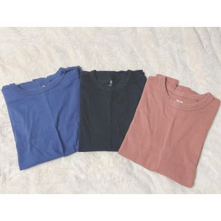 ユニクロ(UNIQLO)のユニクロ Ｔシャツ３枚セット(Tシャツ(半袖/袖なし))