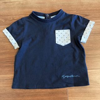 アルマーニ ジュニア(ARMANI JUNIOR)のアルマーニ ベビー Tシャツ 6M 62cm ARMANI BABY(Ｔシャツ)