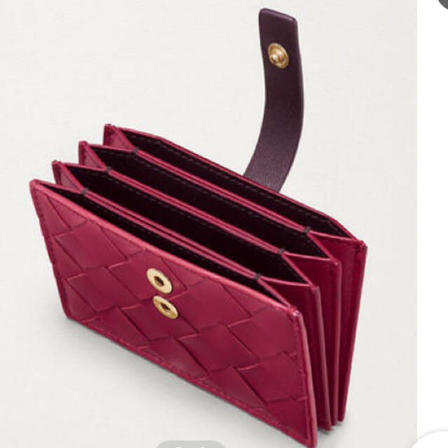 Bottega Veneta(ボッテガヴェネタ)の【新品未使用】ボッテガヴェネタ　カードケース　パスケース　財布　名刺入れ レディースのファッション小物(財布)の商品写真