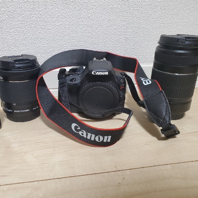 Canon(キヤノン)のcanon eos kiss x7 ダブルズームキット スマホ/家電/カメラのカメラ(デジタル一眼)の商品写真