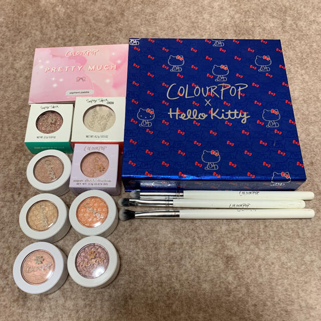 colourpop(カラーポップ)のカラーポップ☆アイシャドウ セット コスメ/美容のベースメイク/化粧品(アイシャドウ)の商品写真