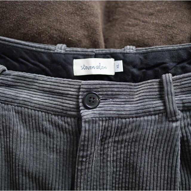 steven alan(スティーブンアラン)のSteven Alan／コーデュロイ スーパーバギーテーパード パンツ メンズのパンツ(スラックス)の商品写真