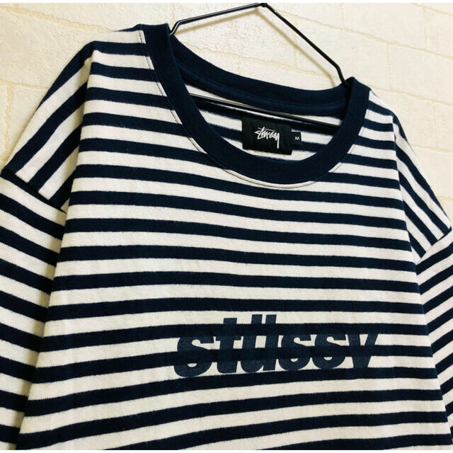STUSSY(ステューシー)のstussy ボーダーTシャツ メンズのトップス(Tシャツ/カットソー(半袖/袖なし))の商品写真