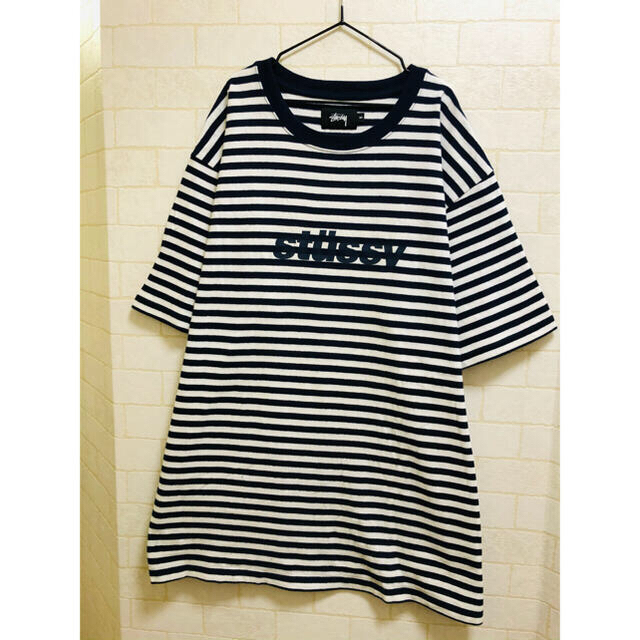 STUSSY(ステューシー)のstussy ボーダーTシャツ メンズのトップス(Tシャツ/カットソー(半袖/袖なし))の商品写真