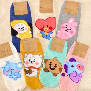 ボウダンショウネンダン(防弾少年団(BTS))のBTS BT21 BABY 靴下 7足セット(ソックス)