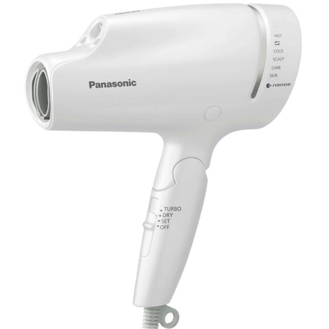 Panasonic(パナソニック)のパナソニック ヘアドライヤー ナノケア ホワイト EH-CNA9E-W スマホ/家電/カメラの美容/健康(ドライヤー)の商品写真