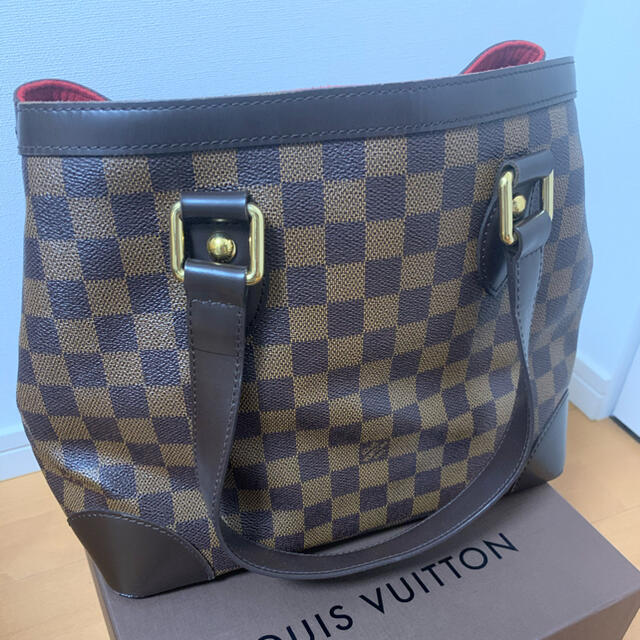 LOUIS VUITTON(ルイヴィトン)のLOUIS VUITTON ルイヴィトン ハムステッドPM ダミエ レディースのバッグ(トートバッグ)の商品写真