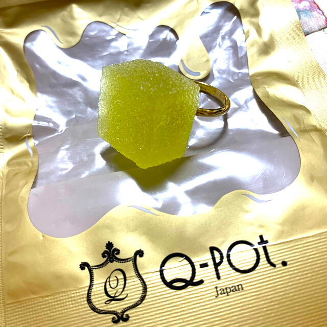 Q-pot.(キューポット)のQ-pot. リング　ゼリー　イエロー レディースのアクセサリー(リング(指輪))の商品写真