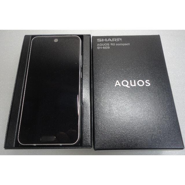 AQUOS R2 compact SH-M09 SIMフリー ディープホワイトシャープ