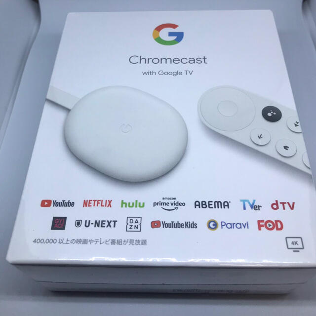 【新品】クロームキャストChromecast with GoogleTV