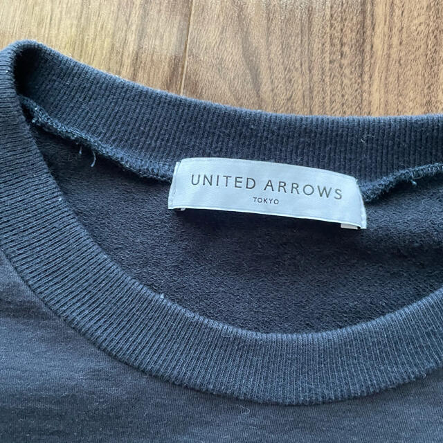 UNITED ARROWS(ユナイテッドアローズ)のUNITED ARROWS クルーネック スウェット ◆ S ネイビー メンズのトップス(スウェット)の商品写真