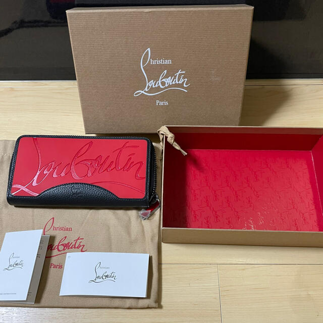 Christian Louboutin 財布 パネトーネ 赤ファッション小物