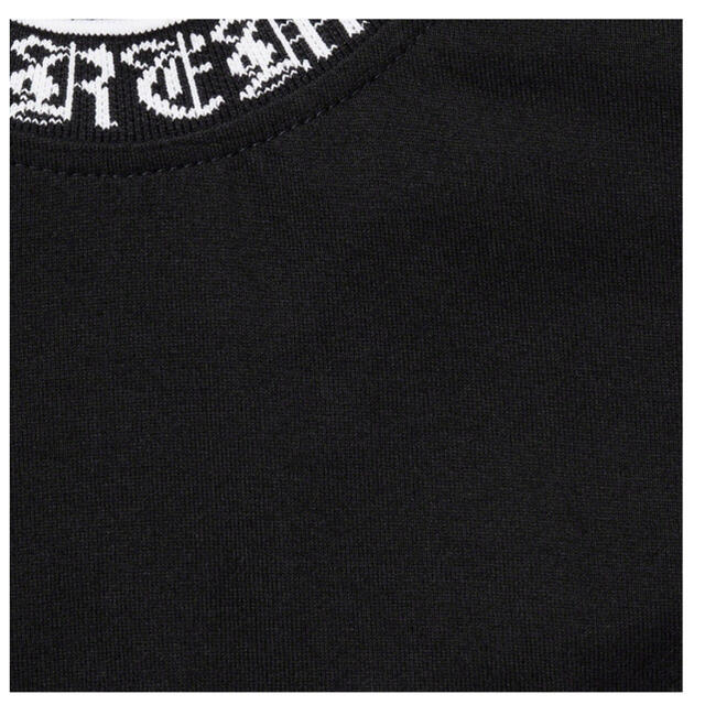 Old English Collar Logo L/S Top Black L メンズのトップス(Tシャツ/カットソー(七分/長袖))の商品写真